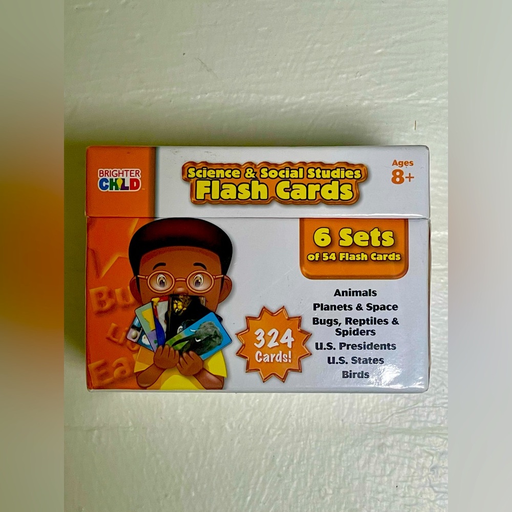 Science & Social Studies Flash Cards